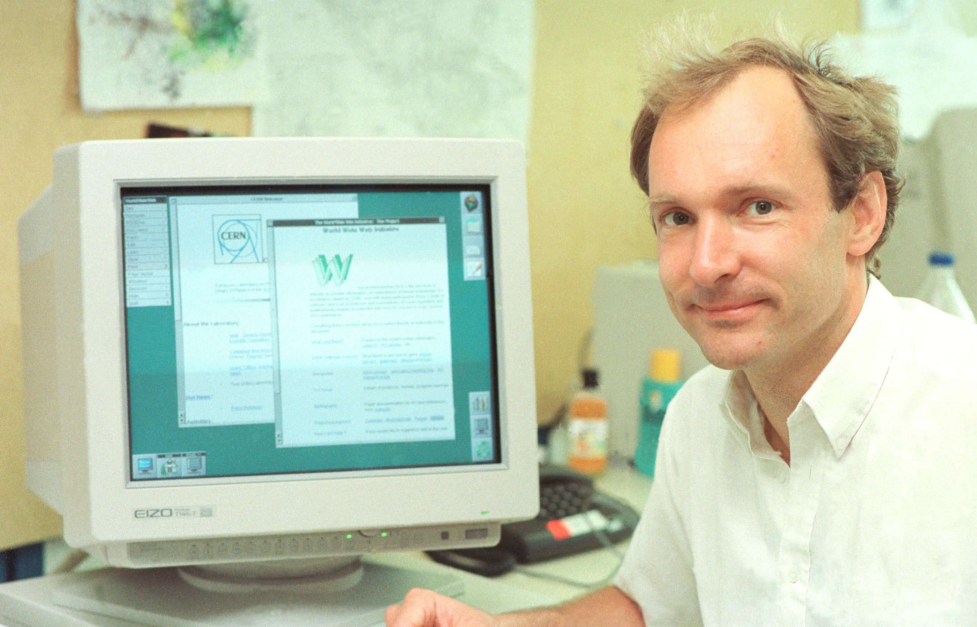 Tim Berners-Lee, father of the World Wide Web.