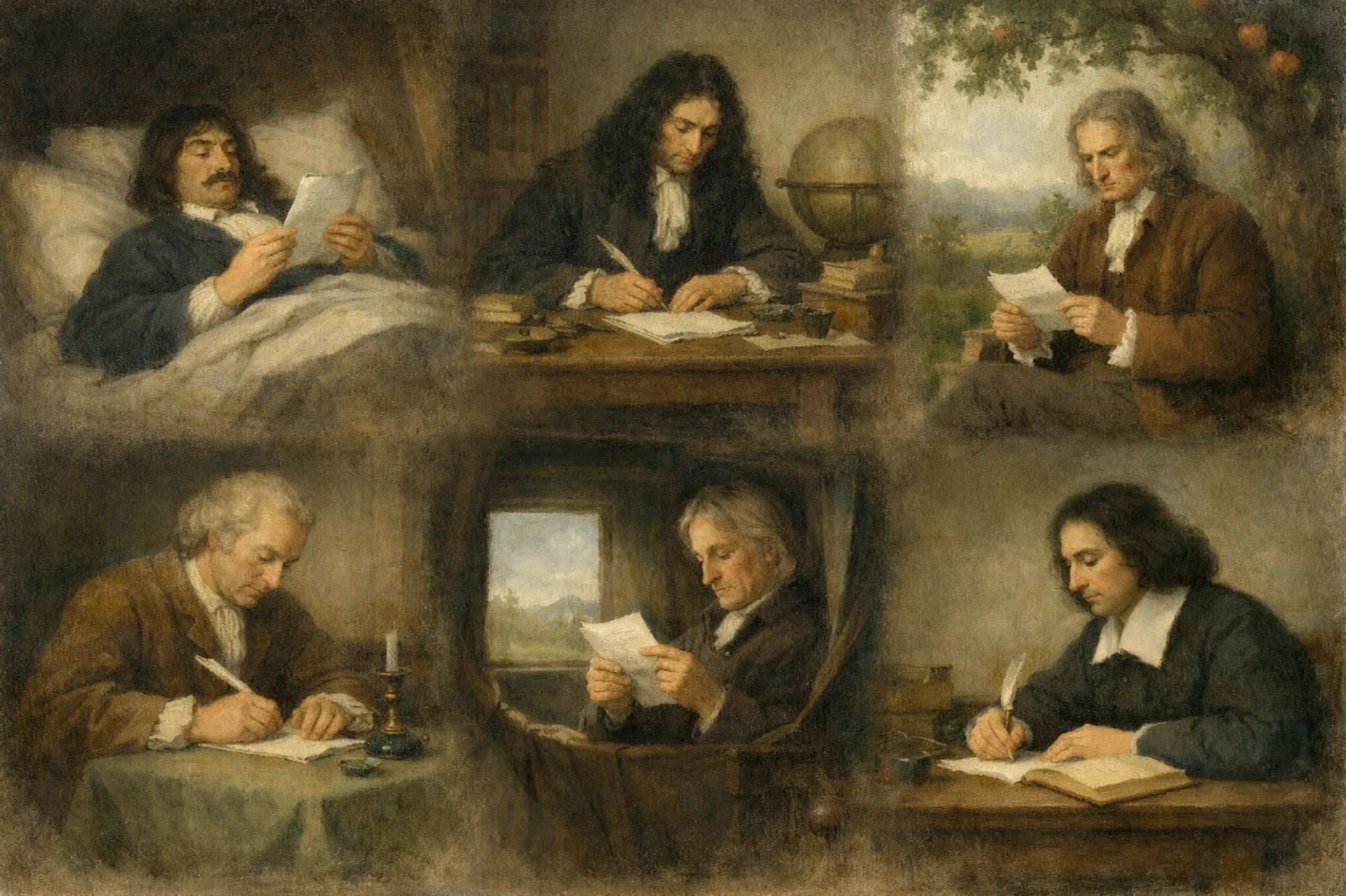 The Republic of Letters, imagined.