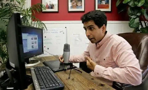 Sal Khan teaching