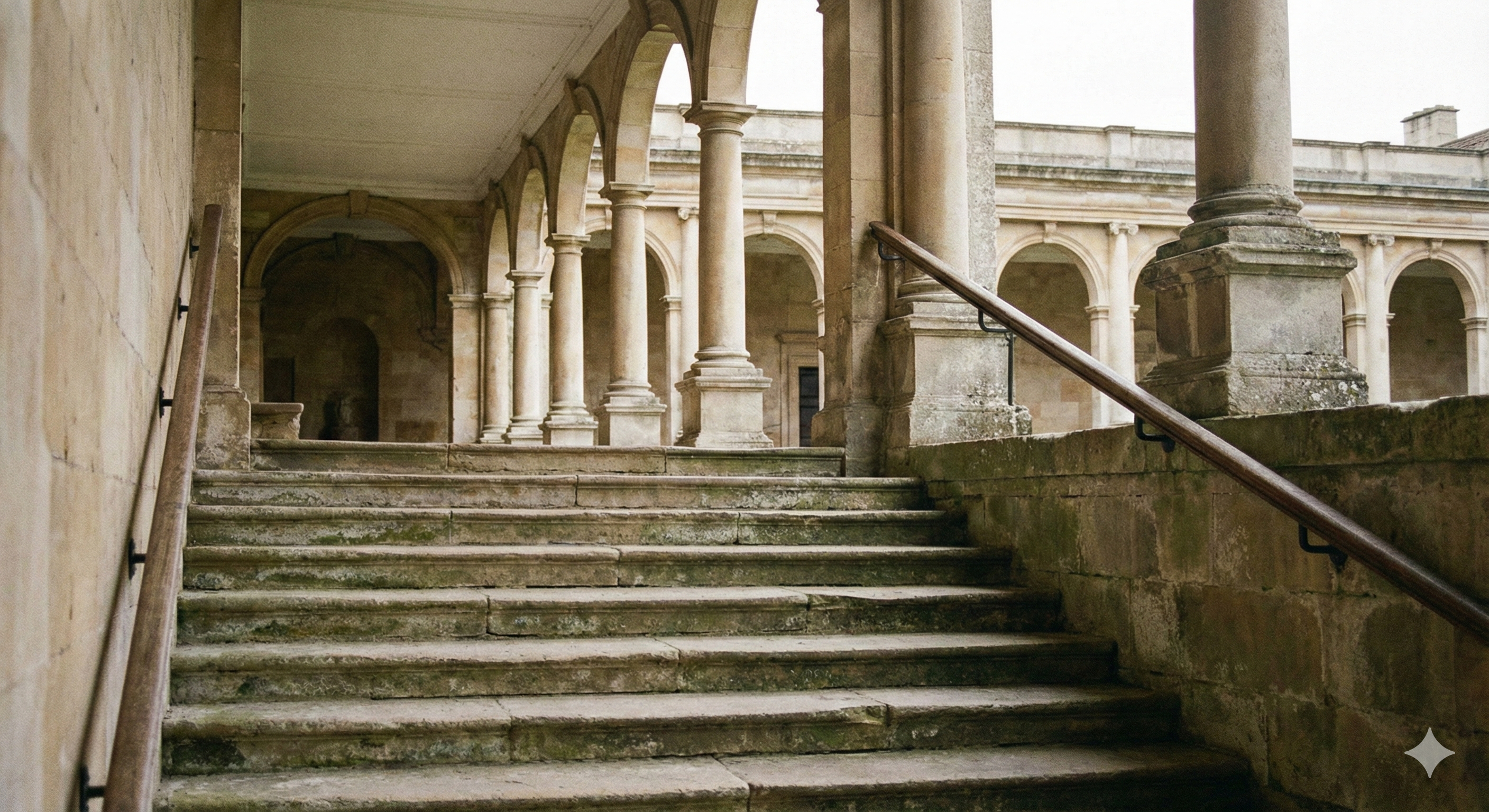 Classic stepcase as title image for the manifesto